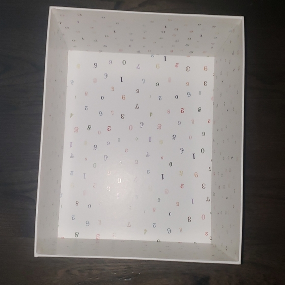 New Rae Dunn Stash Storage Box 10.85 X 8.75 X 6.5 - Picture 4 of 9